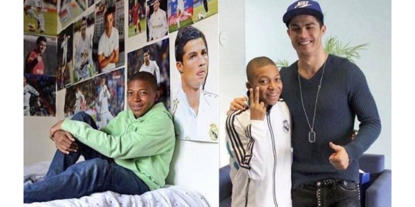 Skrzyżowanie Kyliana Mbappé i Realu Madryt